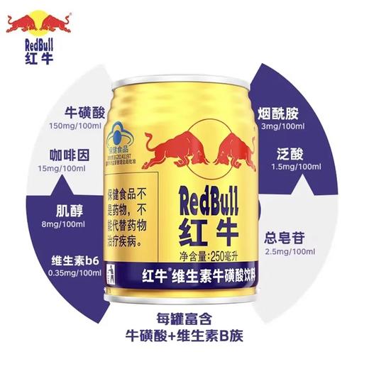 (00031)红牛·维生素牛磺酸饮料250ml 商品图2