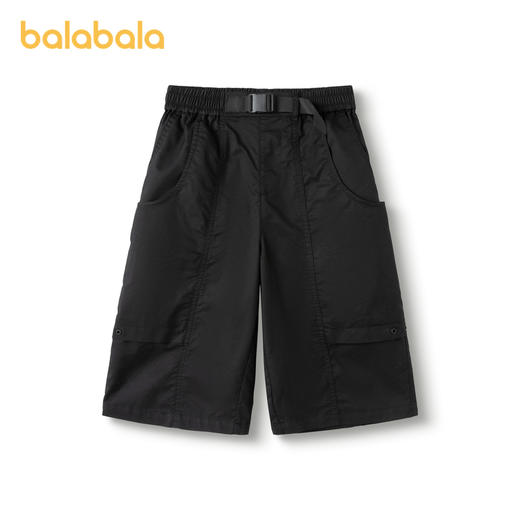 巴拉巴拉男童裤子夏装新款儿童七分裤童装工装裤中大童休闲潮 商品图4