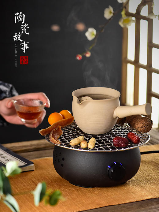 陶瓷故事围炉煮茶电陶炉煮茶器茶壶套装室内家用户外罐罐煮茶炉 商品图2