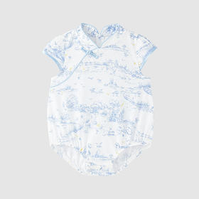 英氏-童衣类（夏）H4英针裆蛤英氏白66CM女