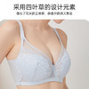 满天星舒适养护文胸 大胸显小薄棉内里 软钢圈全罩杯 聚拢侧收副乳 高弹细网亲肤透气 商品缩略图0