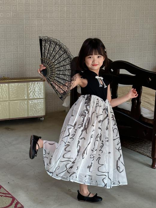 水墨中式连衣裙 商品图2