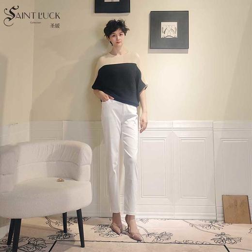 SAINT L’UCK/圣媛女装时尚褶皱上衣A7318A02 商品图0