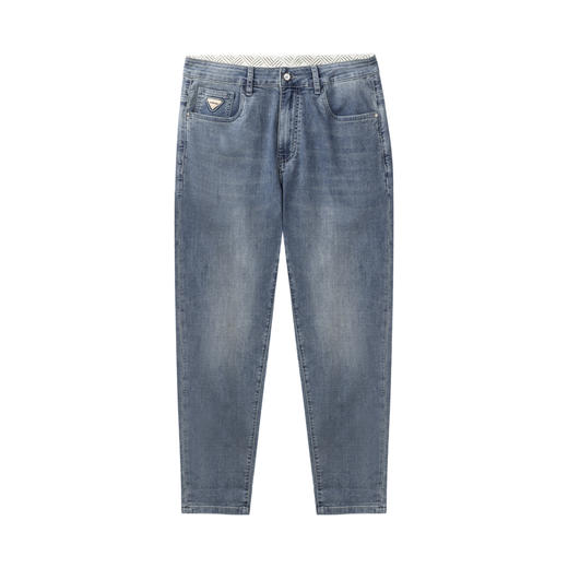 【断码清仓】HX 夏季水洗牛仔九分裤S210420024101 商品图0