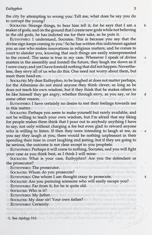 【中商原版】柏拉图全集 Plato Complete Works 英文原版 Plato 商品图6