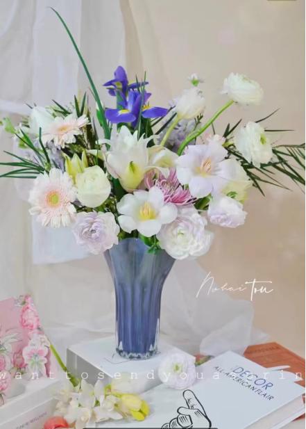 中古芬顿花瓣口-- 玉白菜 商品图0