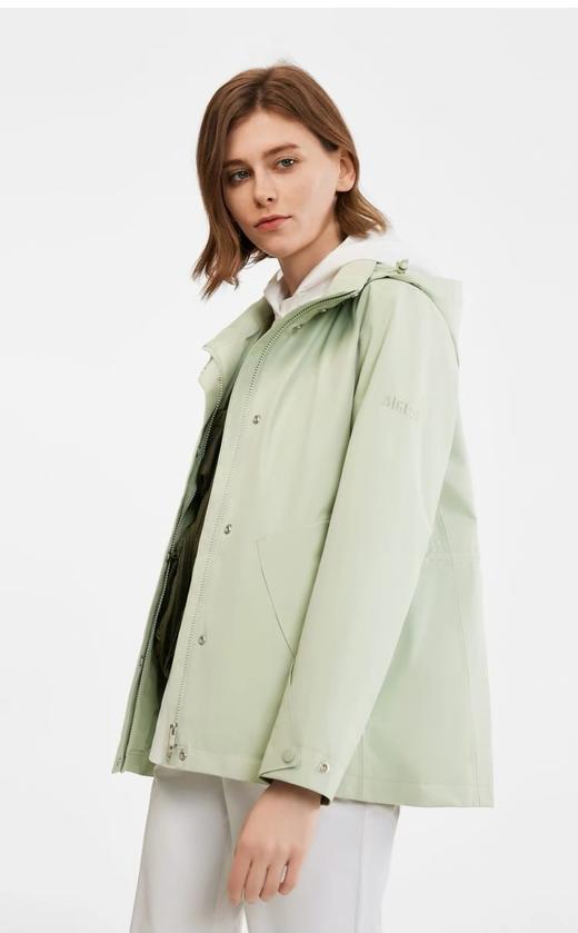 AIGLE艾高2024年春夏新款GORE-TEX防风防雨透汽时尚夹克冲锋衣女 商品图1