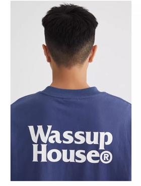 WASSUP-HOUSE基础多色长袖T恤