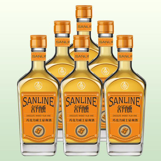 【整箱购】五粮液 舒醺 巧克力威士忌梅酒 375ml*6 10度 商品图0