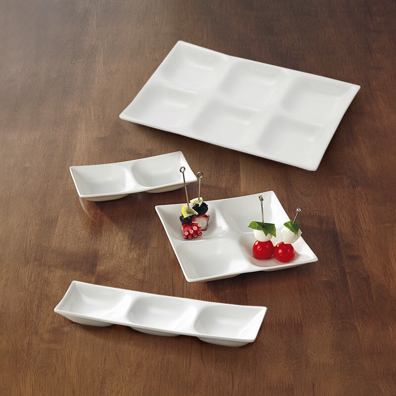 两格盘 纯白系列 JX