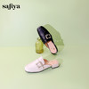 Safiya/索菲娅2024春季新品平底水钻穆勒拖鞋 SF41112417 商品缩略图5