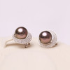 炫彩海南 金18k海水珍珠耳钉12-12.5mm 55425 商品缩略图1