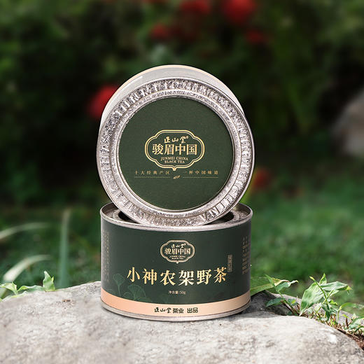 正山堂巴东红 小神农架野茶 特级红茶骏眉中国湖北巴东茶叶罐装50g 商品图2
