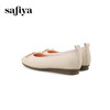 Safiya/索菲娅2024春温柔风气质蝴蝶结方头浅口单鞋 SF41111114 商品缩略图3