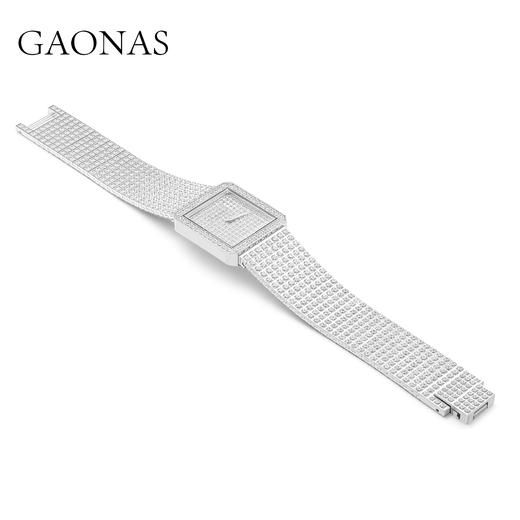 GAONAS高纳仕满钻时尚潮流女士腕表镶钻百搭10425SW 商品图1