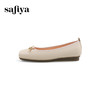 Safiya/索菲娅2024春温柔风气质蝴蝶结方头浅口单鞋 SF41111114 商品缩略图1