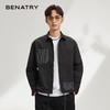 贝纳川工装衬衣男士日系春秋宽松休闲长袖衬衫翻领工装条纹外套 ECK111002 商品缩略图5