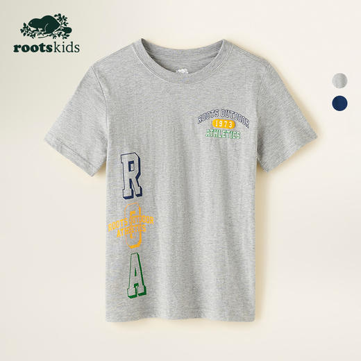 【2件9折】【ROOTS】儿童休闲T恤 商品图2