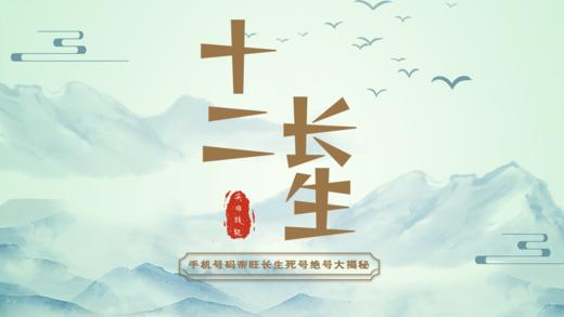 数定天下番外篇之十二长生 （手机号码  帝旺号，死号绝号大揭秘） 商品图0