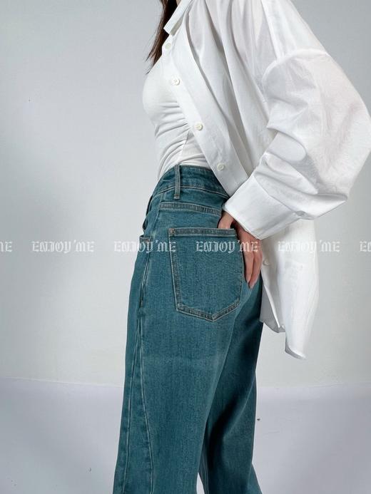 【门店同款】ENJOY夏季设计感镂空衬衫 157092978 商品图2