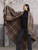 SANDRIVER西藏萨迦三色羊绒披毯SJF95P618W 商品缩略图0