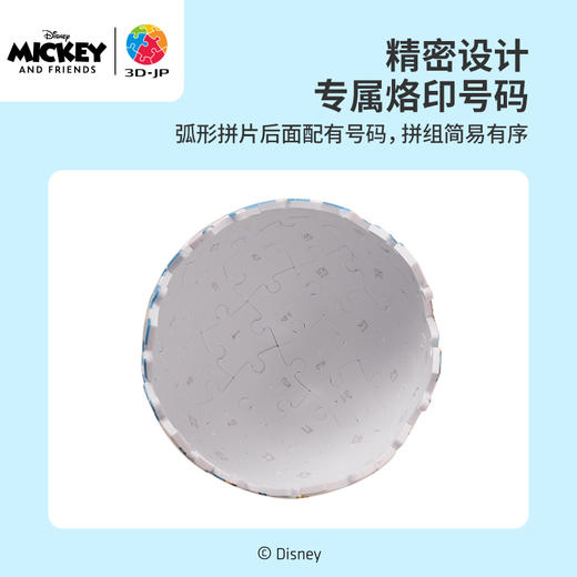 80片 飞机拼图 E1133 米奇与朋友系列-唐老鸭的空中show 商品图3