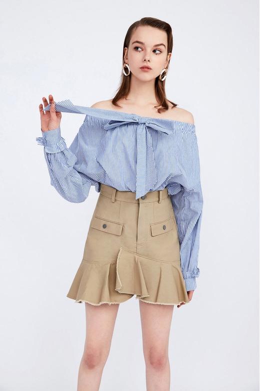 d'zzit 蓝色条纹时尚衬衣 11574 商品图4