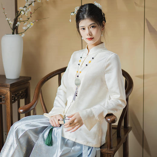 新中式马面裙，显瘦遮胯半身裙日常小个子KK3102 商品图2