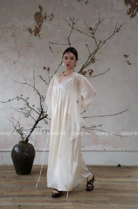 【门店同款】ENJOY夏季云敛-缱绻入梦清冷吊带长裙 157309663