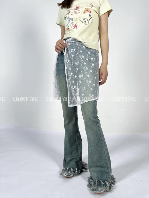 【门店同款】ENJOY夏季甜妹趣味图案T恤 157209671 商品图6