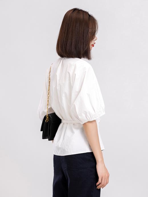 XIAOYU|泡泡袖围裹小衫242SY024 商品图3