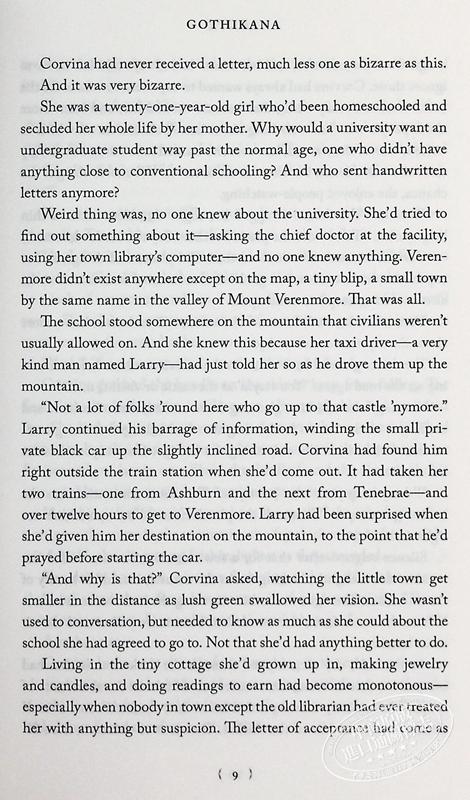 【中商原版】哥提卡纳 Gothikana 英文原版 Runyx 浪漫主义小说家 哥特式爱情故事 奇幻 惊悚小说 商品图5