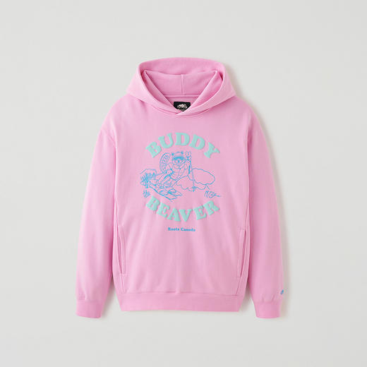 【2件9折】【ROOTS】卡通海狸宽松连帽卫衣 商品图5