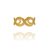 订购8周到｜AN-NEE-Tresse-处女座 4cm丝巾 手镯（金色）［法国设计师］ 商品缩略图2