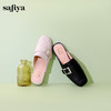 Safiya/索菲娅2024春季新品平底水钻穆勒拖鞋 SF41112417 商品缩略图6