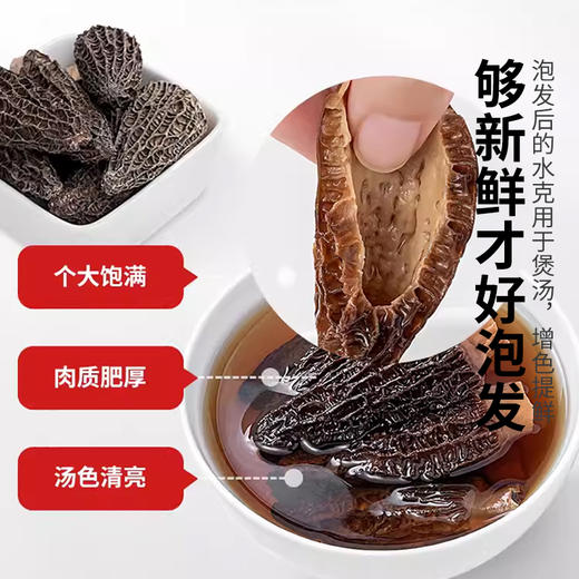 【新鲜云南特产】 羊肚菌干货 农家菌菇 蘑菇菌类干 商品图2