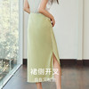 金三塔重磅桑蚕丝半裙女舒适小A版型开叉裙边可外穿家居服睡衣  YSFEB901 商品缩略图3