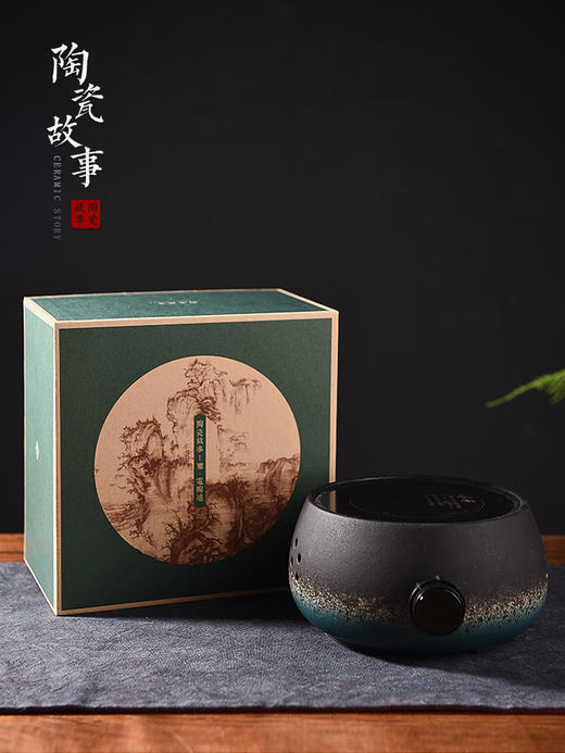 陶瓷故事围炉煮茶电陶炉煮茶器茶壶套装室内家用户外罐罐煮茶炉 商品图3