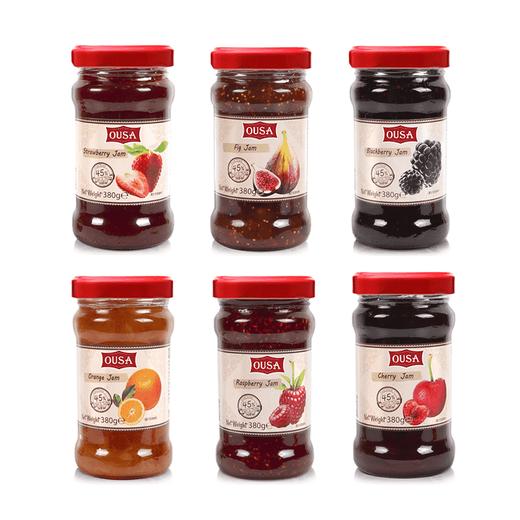 欧萨果酱系列（草莓，橙子，覆盆子，黑莓，无花果，樱桃）380g瓶装 商品图4