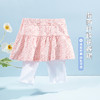贝贝怡新款春夏季女童宝宝休闲假两件裙裤打底裤透气七分短裤202K2008 商品缩略图5