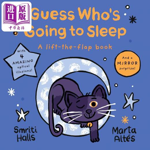 【中商原版】Marta Altes 低幼英文绘本2册纸板书含翻翻页 Guess Whos Getting Dressed Going to Sleep 猜猜谁要睡觉了穿衣服 商品图2