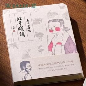 《北平笺谱》手账本（美人封面）