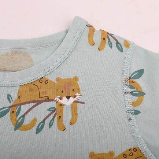 棉果果夏季新品5A抗菌男童80-130码莫代尔套头T恤M211140424320 商品图5