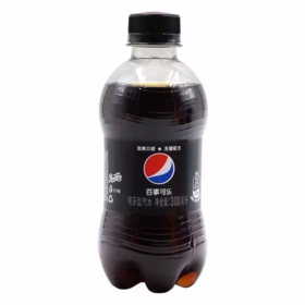 (00127)百事可乐无糖PET300ml