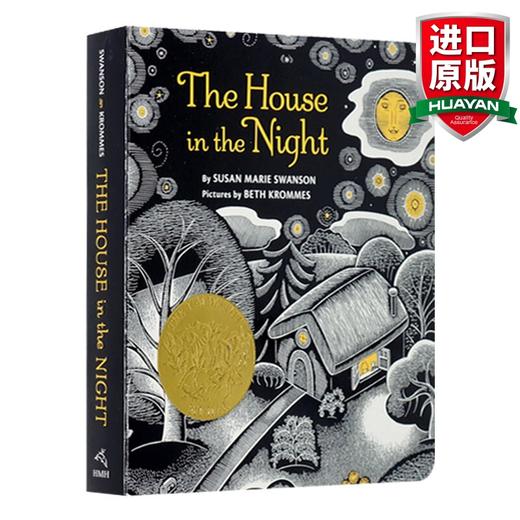 Collins柯林斯 英文原版 夜色下的小屋 The house in the night 凯迪克金奖 纸板书 儿童绘本 全英文版 商品图0