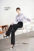 喜出-5838垂感纹路口袋款气质优雅直筒裤 商品缩略图0