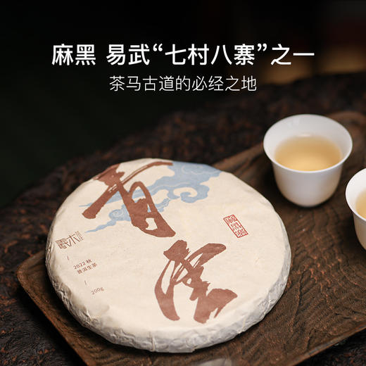 标杆易武味 2022年麻黑普洱200g饼茶 商品图4