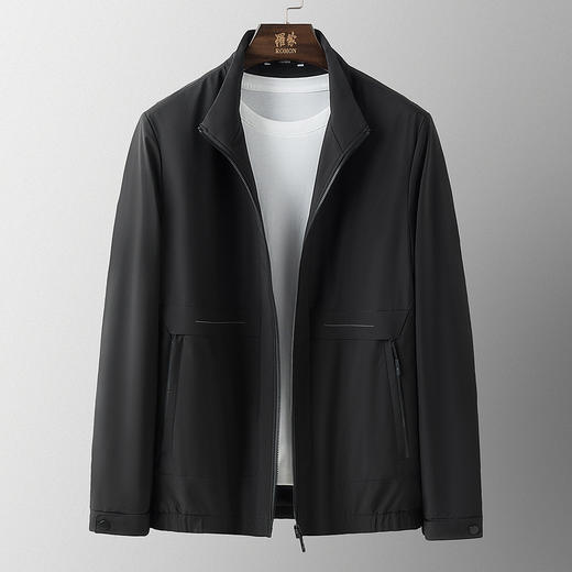 【防风垂感】经典立领夹克男防风外套男大口袋男士夹克男士外套 商品图9