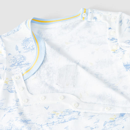 英氏-童衣类（夏）H4英针短蛤英氏白66CM男 商品图5