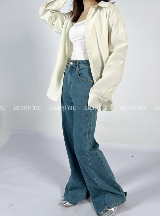 【门店同款】ENJOY夏季设计感镂空衬衫 157092978 商品图7